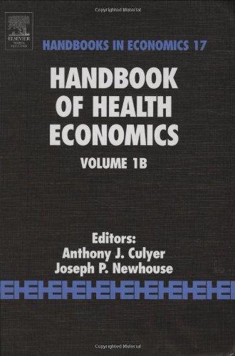 Handbook of Health Economics, Vol. 1B