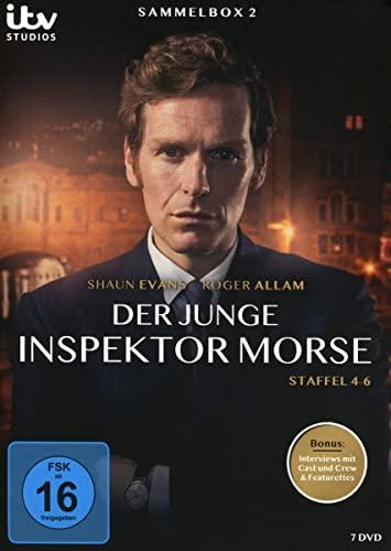 Der junge Inspektor Morse - Sammelbox 2 (Staffeln 4-6) - 14 Folgen in Spielfilmlänge - inkl. 100 Min. Interviews mit Cast & Crew u. Featurettes