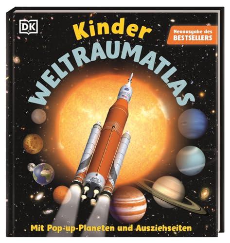 Kinder-Weltraumatlas: Mit spektakulärem Planeten-Pop-up, Ausziehtafeln und Quizfragen. Für Kinder ab 6 Jahren