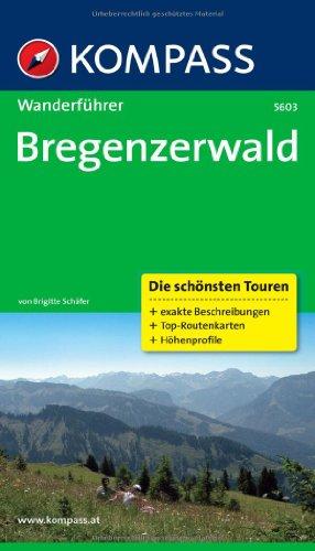 Bregenzerwald: Wanderführer mit Tourenkarten und Höhenprofilen