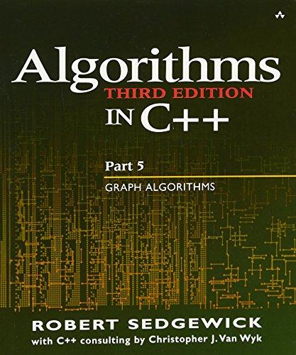 Algorithms in C++ Part 5: Graph Algorithms