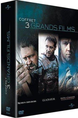 Coffret russel crow : robin des bois, gladiator, master and commander [FR Import]