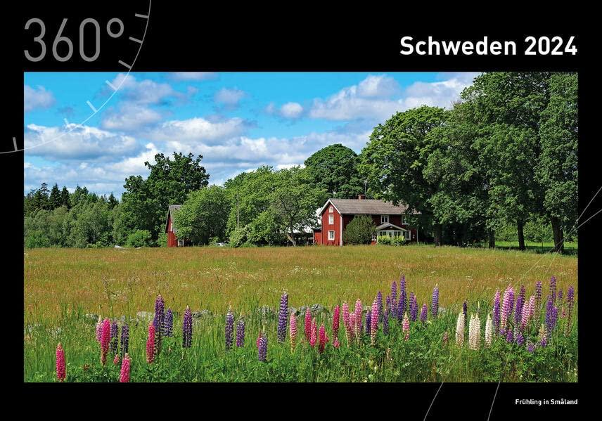 360° Schweden Premiumkalender 2024 (360° Premiumkalender 2024 (50 x 35 cm))