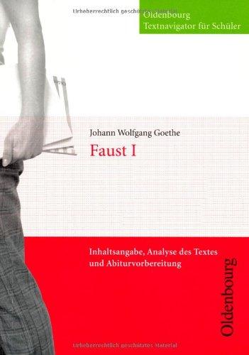 Johann Wolfgang Goethe 'Faust I'