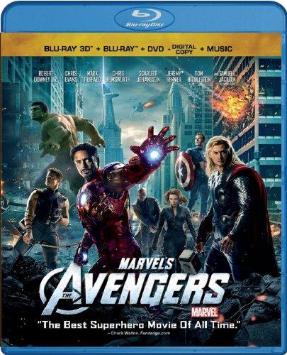 Marvel's The Avengers (Four-Disc Combo: Blu-ray 3D/Blu-ray/DVD + Digital Copy + Digital Music Download)