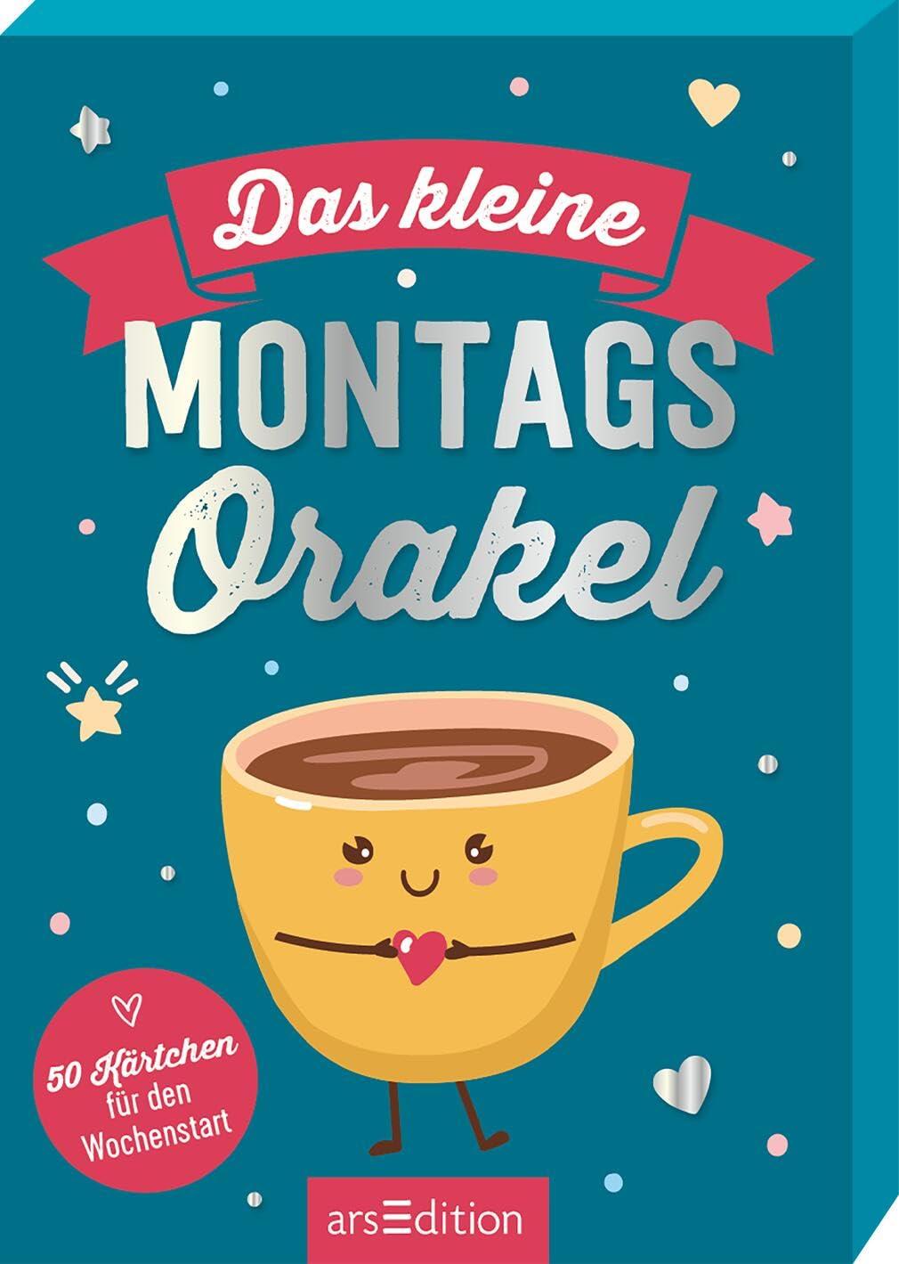 Das kleine Montagsorakel: 50 Kärtchen für den Wochenstart | Das lustige Orakel für einen guten Montagsstart