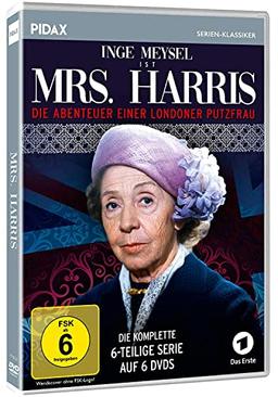 Mrs. Harris - Die Abenteuer einer Londoner Putzfrau / Die komplette 6-teilige Serie mit Inge Meysel (Pidax Serien-Klassiker) [6 DVDs]