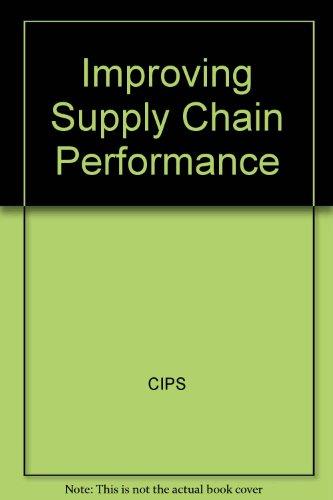 Improving Supply Chain Performance