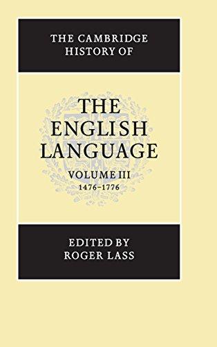 The Cambridge History of the English Language 6 Volume Hardback Set: The Cambridge History of the English Language