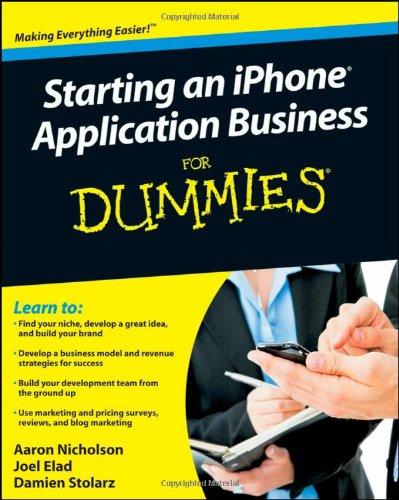 Starting an iPhone Application Business For Dummies