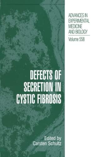 Defects of Secretion in Cystic Fibrosis