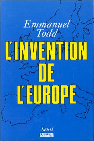 L'Invention de l'Europe