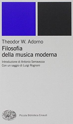 Filosofia della musica moderna