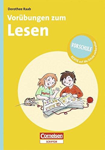 Vorschule - RICHTIG auf die Schule vorbereiten. Vorübungen zum Lesen