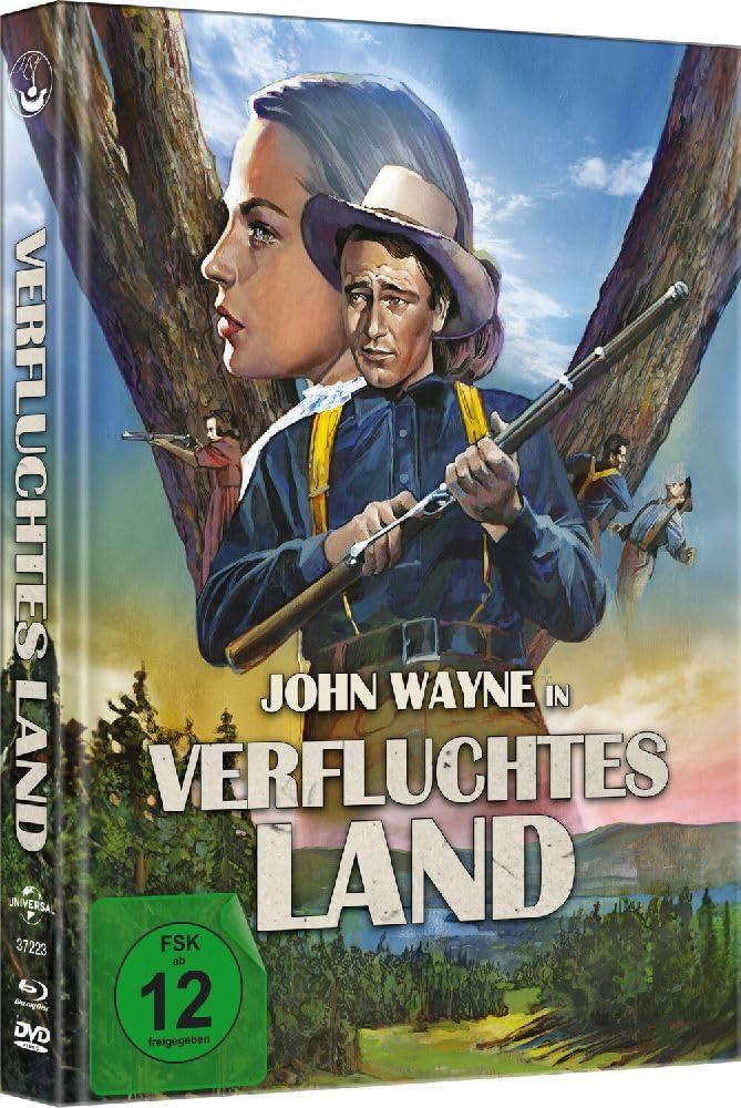 Verfluchtes Land - Kinofassung (Limited Mediabook Cover A mit Blu-ray+DVD+Booklet, neues Master, auf 500 Stück limitiert)