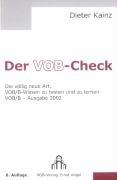 Der VOB-Check: Die völlig neue Art, VOB/B-Wissen zu testen und zu lernen