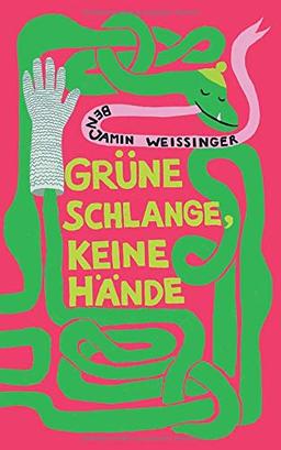 Grüne Schlange, keine Hände