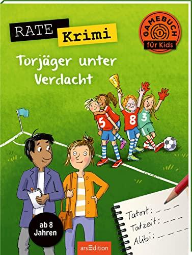 Rate-Krimi – Torjäger unter Verdacht: Ab 8 Jahren | Spannendes Rätselheft für Fußballfans