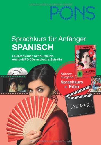 PONS Sprachkurs für Anfänger Spanisch: Leichter lernen mit Buch, Film und Audio-CDs