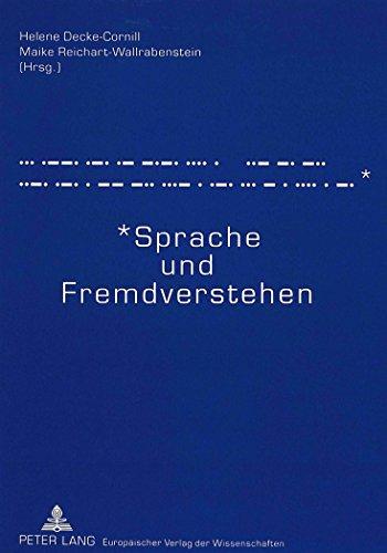 Sprache und Fremdverstehen