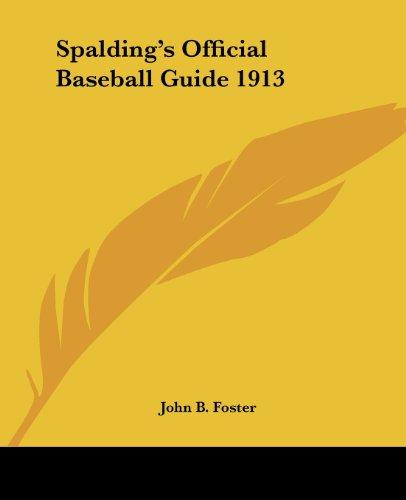 Spalding's Official Baseball Guide 1913