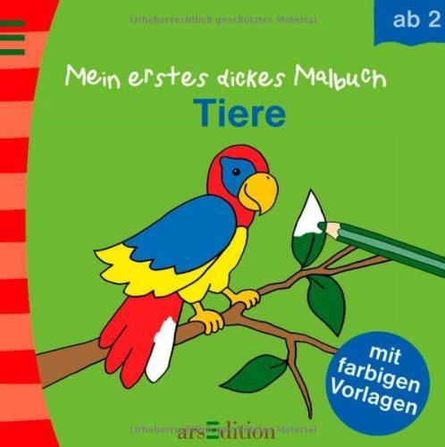 Mein erstes dickes Malbuch - Tiere