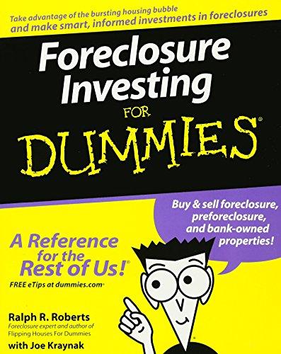 Foreclosure Investing for Dummies (For Dummies Series)