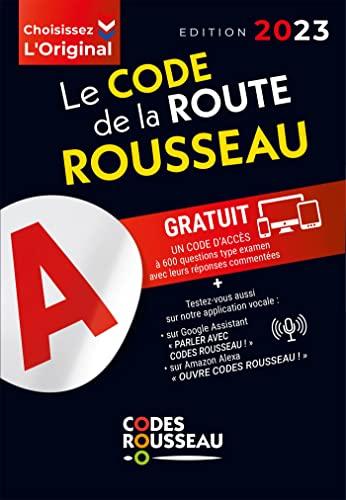 Code Rousseau de la route, permis B : 2023