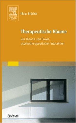 Therapeutische Räume: Zur Theorie und Praxis psychotherapeutischer Interaktion