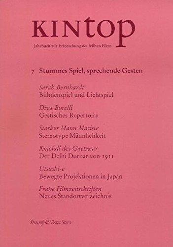 KINtop. Jahrbuch zur Erforschung des frühen Films / Stummes Spiel, sprechende Gesten (Stroemfeld /Roter Stern)