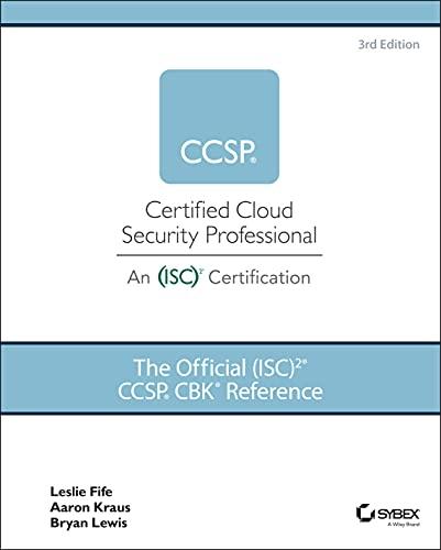 The Official (ISC)2 CCSP CBK Reference