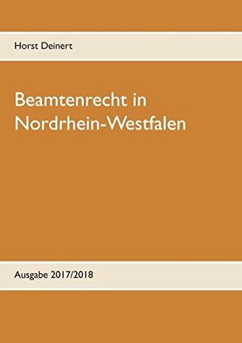 Beamtenrecht in Nordrhein-Westfalen