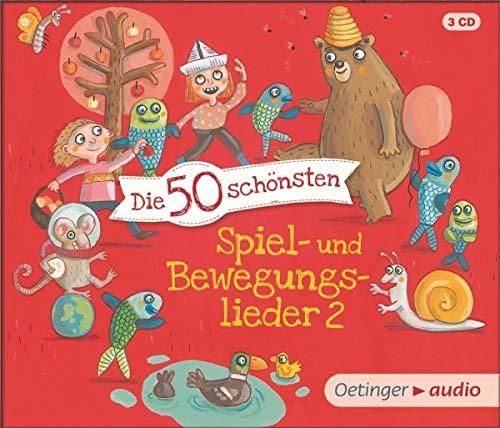 Die 50 schönsten Spiel- und Bewegungslieder 2: (3 CD)