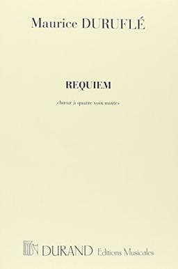 Requiem - Choeur à quatre voix mixtes