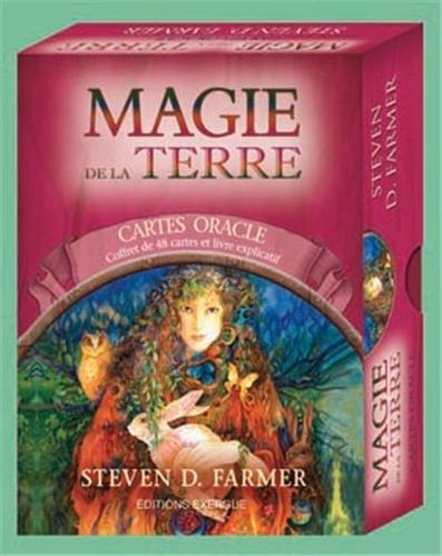 Magie de la terre : cartes oracle : coffret de 48 cartes et livre explicatif