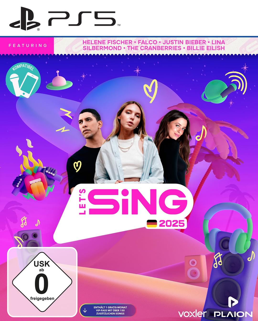 Let's Sing 2025 German Version (PlayStation 5)