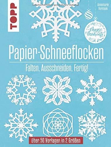 Papier-Schneeflocken: Falten, Ausschneiden, Fertig!