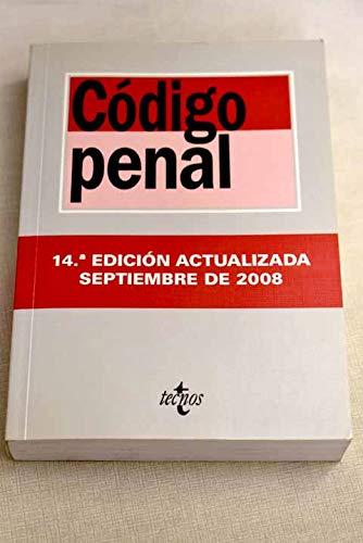 Codigo penal/ Penal Code: Ley Organica 10/1995, De 23 De Noviembre (Derecho-biblioteca De Textos Legales)