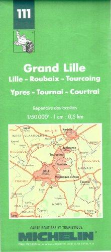 Michelin Map: Grand Lille (Michelin Maps)