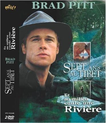 Coffret brad pitt : et au milieu coule une rivière ; 7 ans au tibet [FR Import]