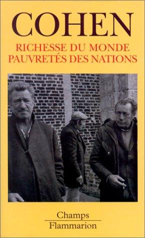 Richesse du monde, pauvretés des nations