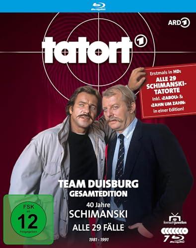 Tatort Duisburg - 40 Jahre Schimanski - Gesamtedition: Alle 29 Folgen inkl. "Zahn um Zahn" und "Zabou" (Fernsehjuwelen) [Blu-ray]