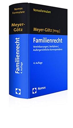 Familienrecht: Vereinbarungen | Verfahren | Außergerichtliche Korrespondenz