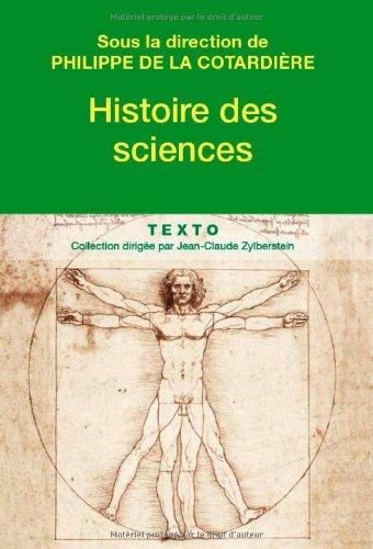 Histoire de sciences : de l'antiquité à nos jours