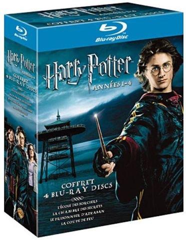 Coffret harry potter : 1, 2, 3 et 4 [Blu-ray] [FR Import]