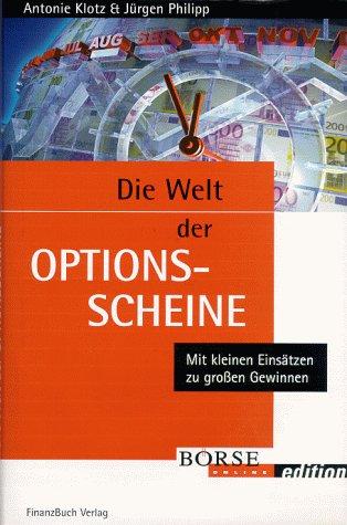 Die Welt der Optionsscheine, m. CD-ROM