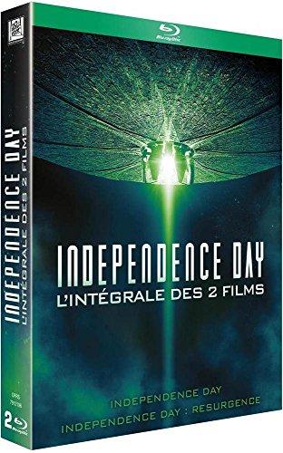 Coffret independence day 2 films : independence day 1 ; independence day 2 : resurgence [Blu-ray] [FR Import]