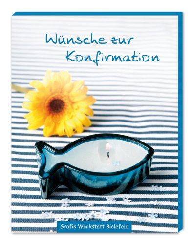 Wünsche zur Konfirmation: Gute-Wünsche-Box blau