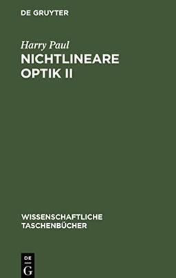 Nichtlineare Optik II