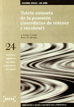 Tutela sumaria de la posesión (interdictos de retener y recobrar)